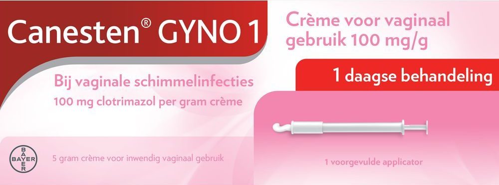 Canesten Gyno 1 Creme Voor Vaginaal Gebruik 100 Mg Gezonde Kennis Intieme verzorging