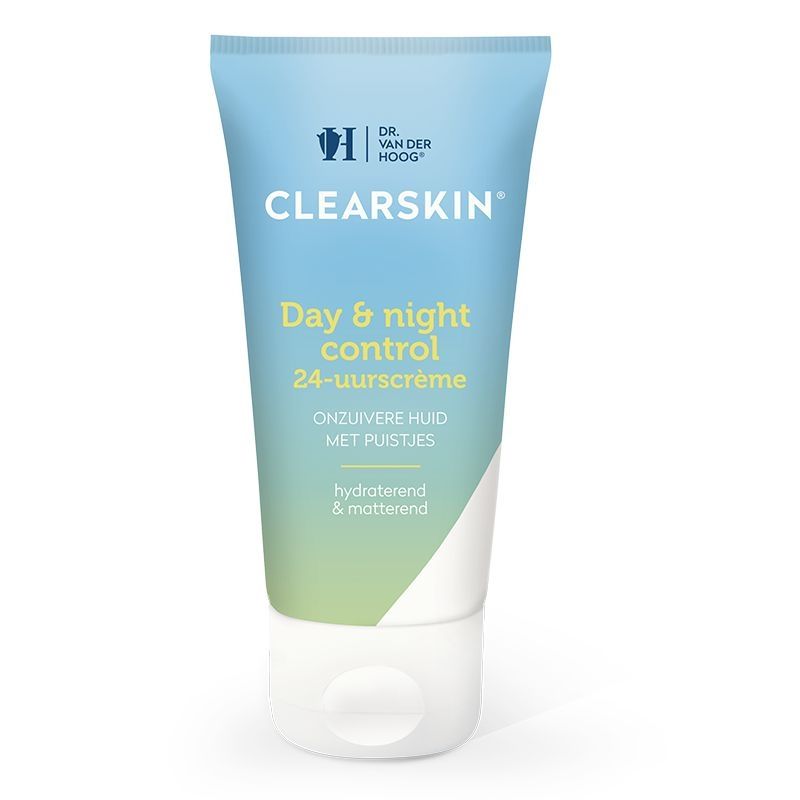 Dr. Van Der Hoog Clearskin Day Night Control 24 Uurscrème Gezonde Kennis acné